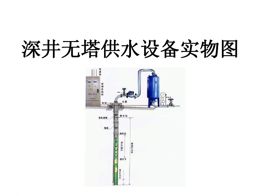 菏泽定陶区井泵无塔式供水设备